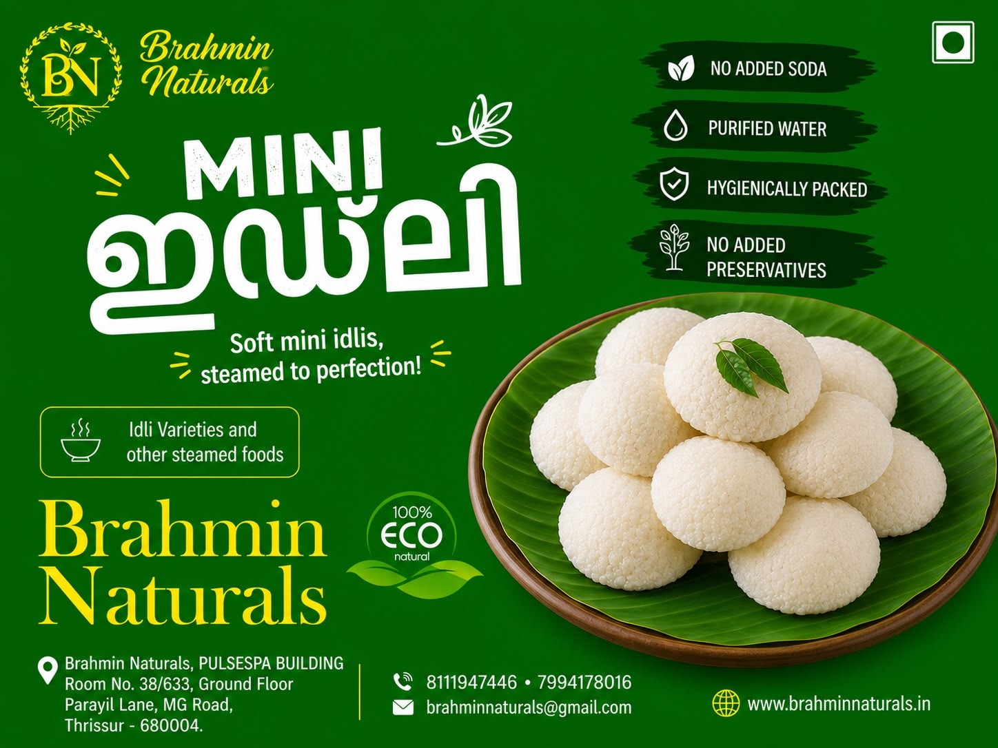 Mini Idlis (All days)
